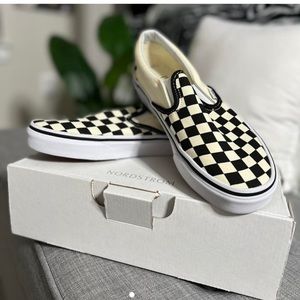 Brand new checkered Vans
